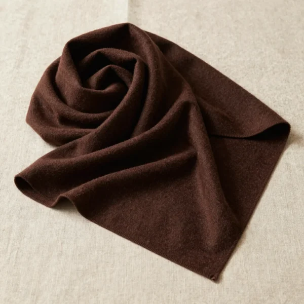 Classic Espresso Cashmere Wrap